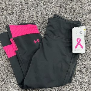Under Armour compression crop leggings NWT